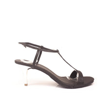 (7545) Joanna Shimmery T-bar Sandals